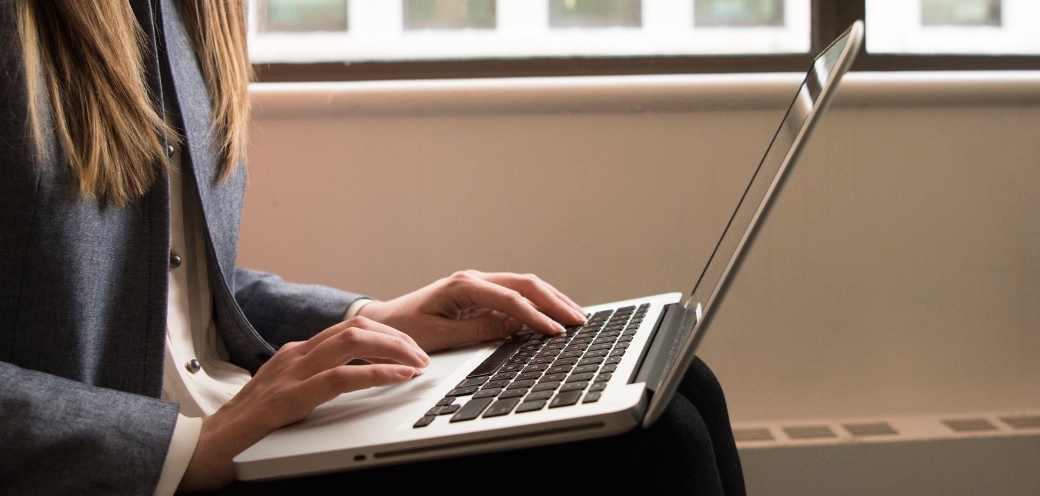 woman on laptop